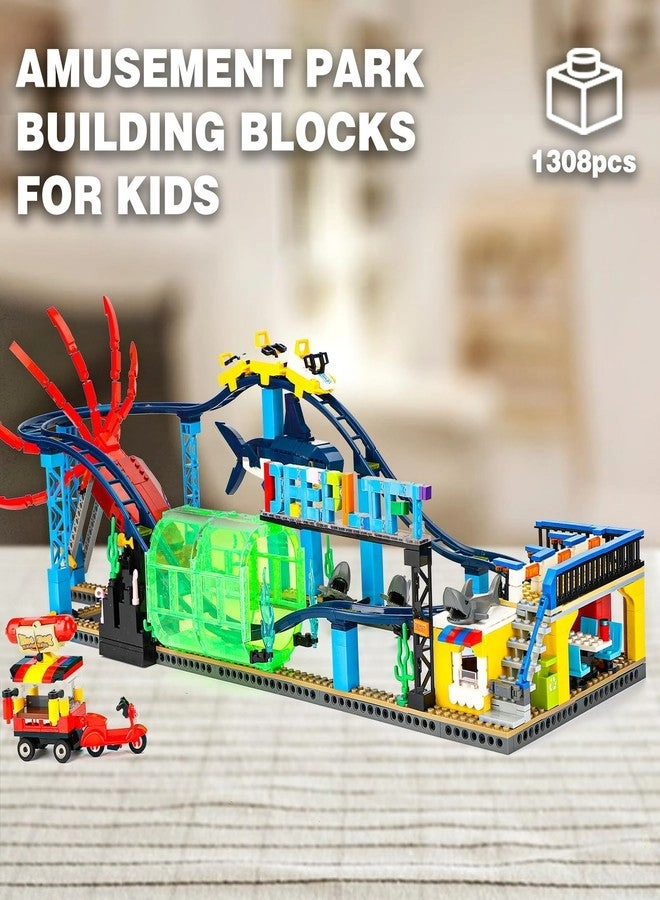 Roller Coaster - Friends Aquarium Theme Sharks & Cuttlefish 1308 pcs