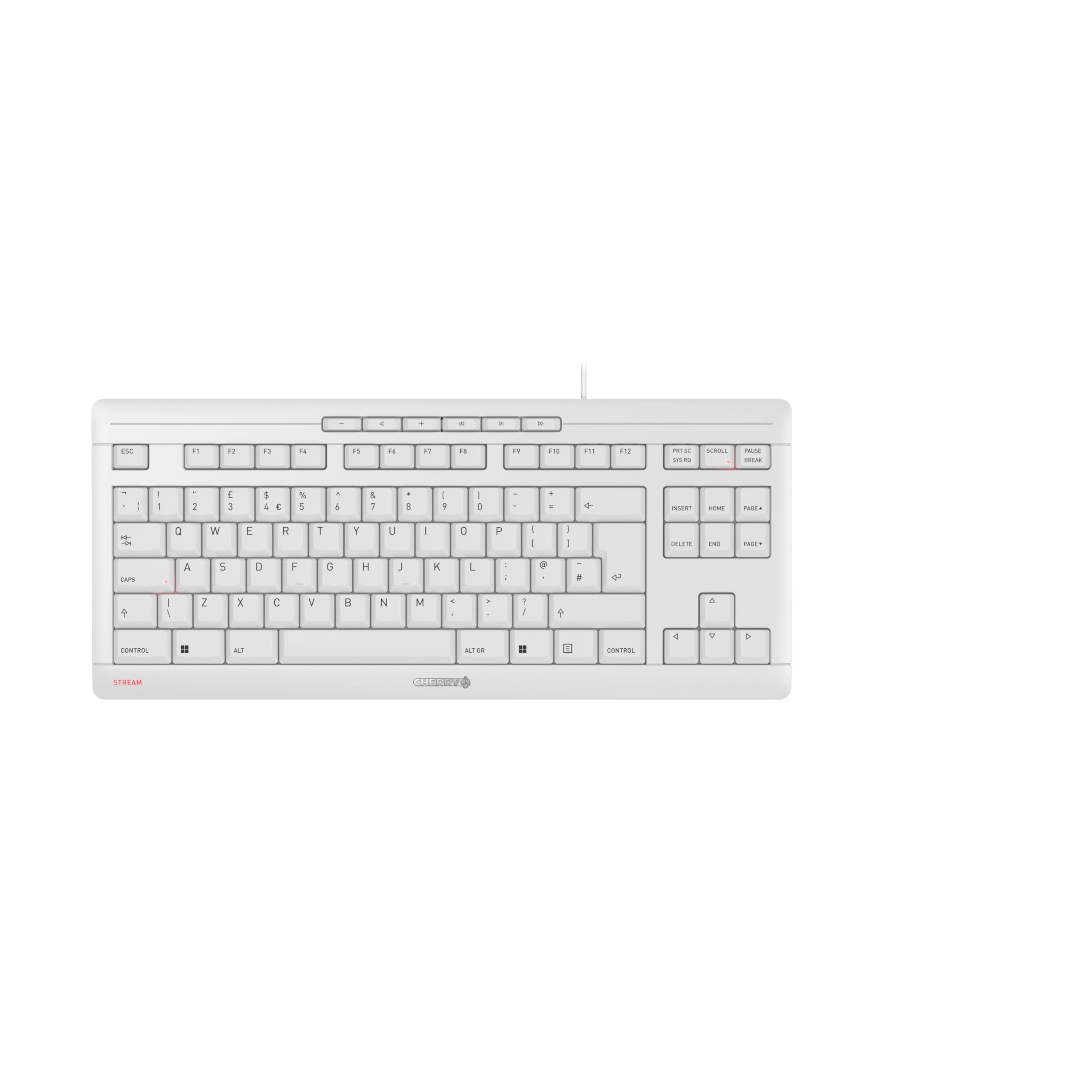 CHERRY STREAM KEYBOARD TKL - UK Wired
