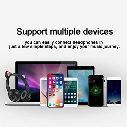 Cat Ear Wireless On-Ear Headphones Wireless Headphone