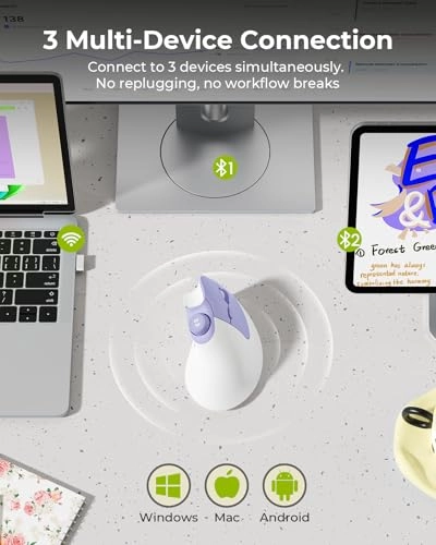 Ergonomic Vertical Mouse - Bluetooth, USB