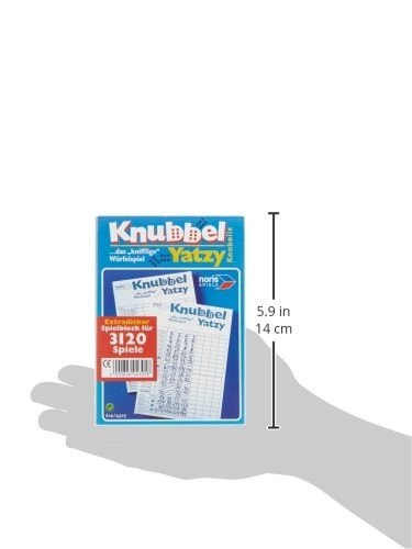 Yatzy Game Block - 3,120 Games