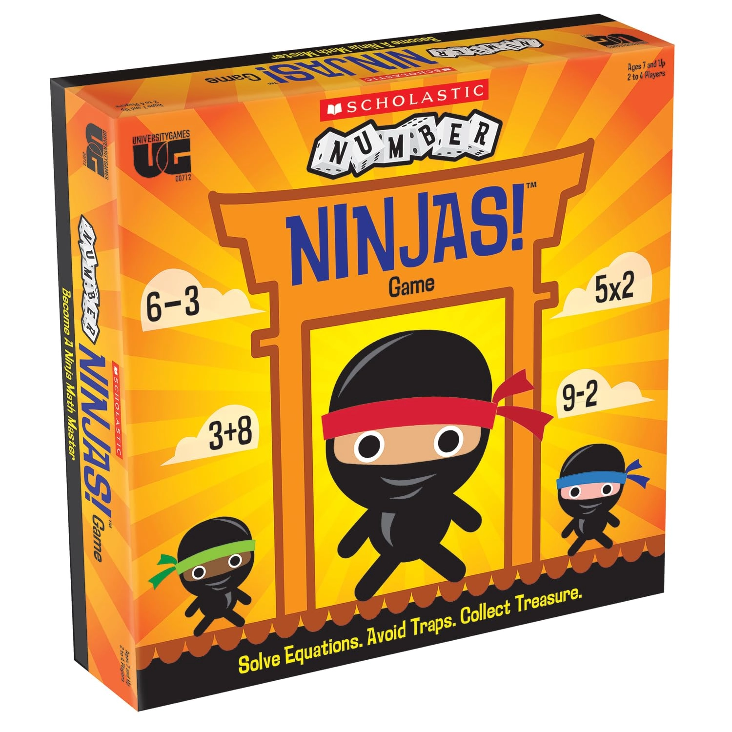 University Games Scholastic Number Ninjas Math Master