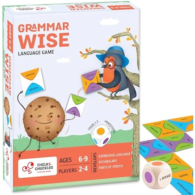 Grammar Wise Game - 6 To 9 Years Old