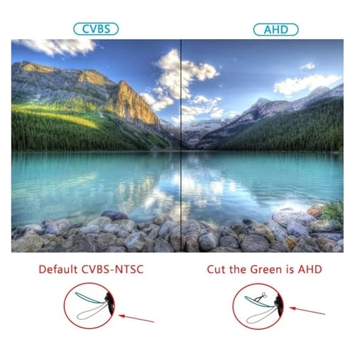 GAF-LS8008 - Top Starlight Night Vision Wire AHD 1080P or 720P