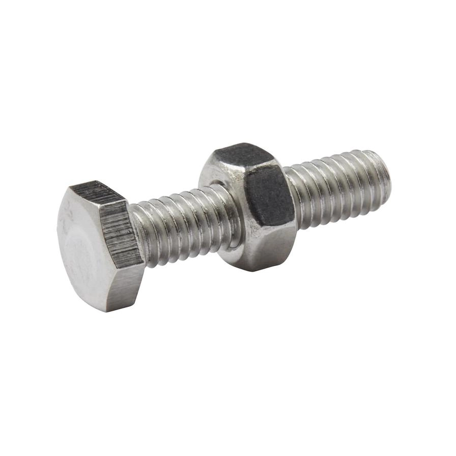 Hex Nut & Bolt - 25 mm M6