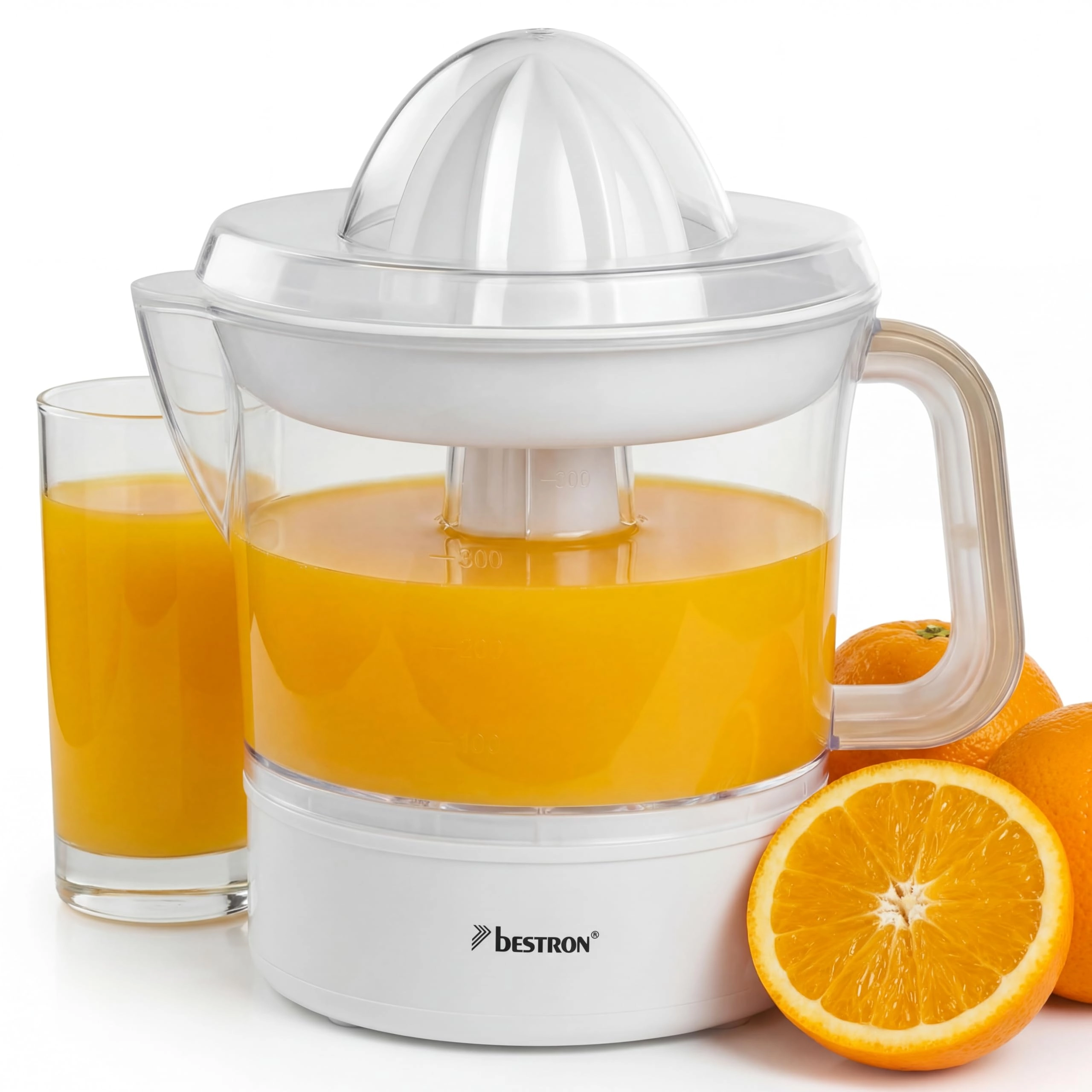 Bestron ACJ350CO - Electric Citrus Juicer Plastic Stainless Steel