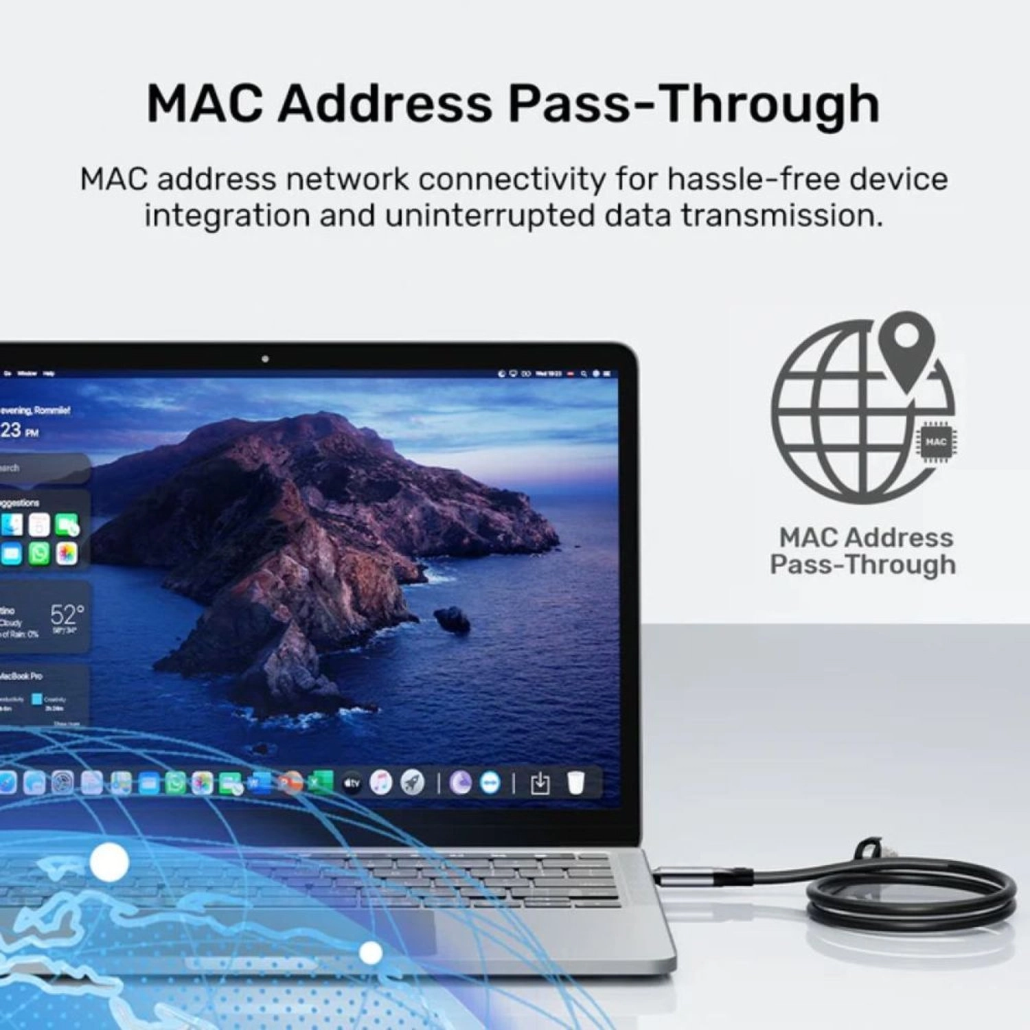 USB-C to Ethernet Adapter - 3 Meter