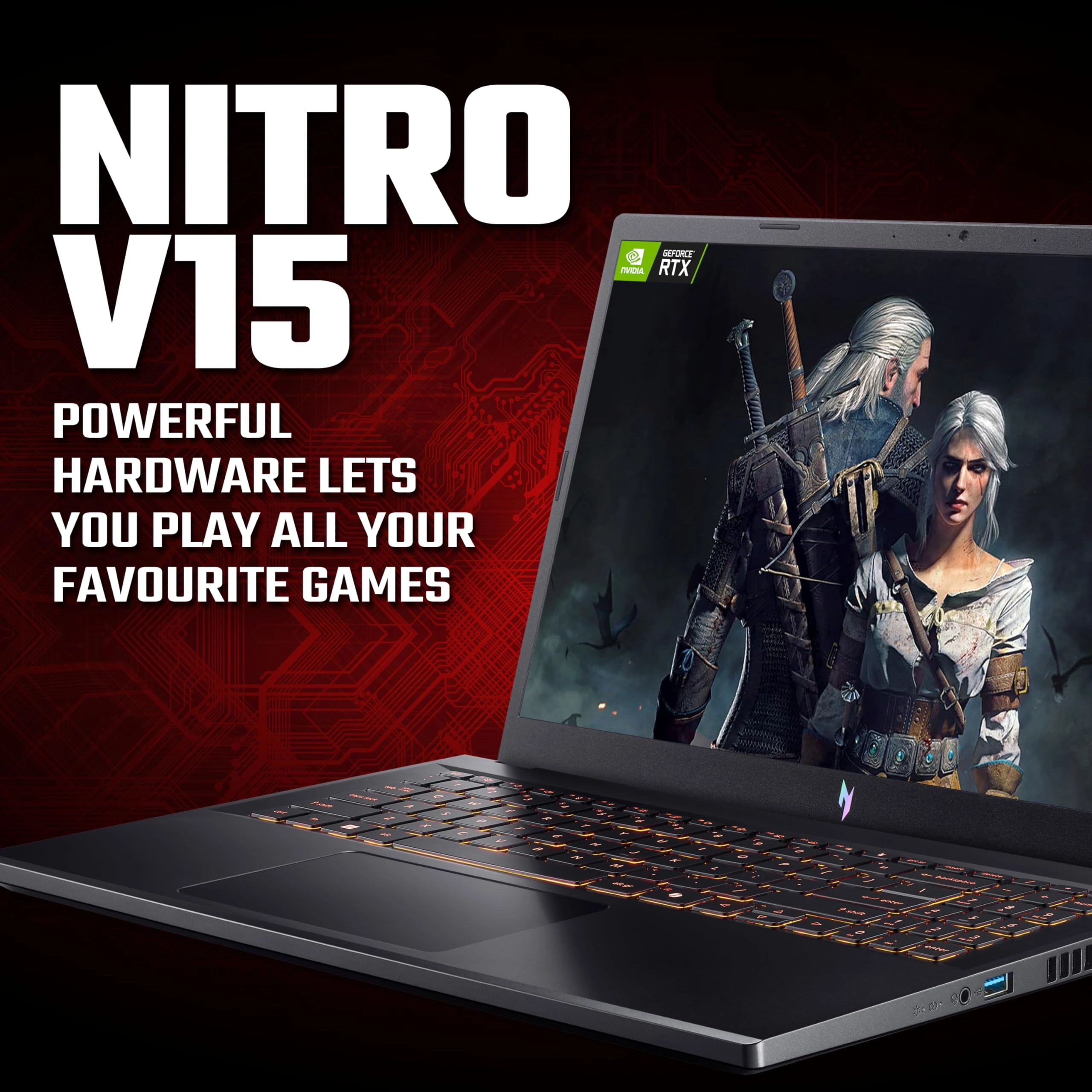 Nitro V 15 NH.QZ9EK.006 - 15.6'' i7-13620H 16GB DDR4 512GB SSD