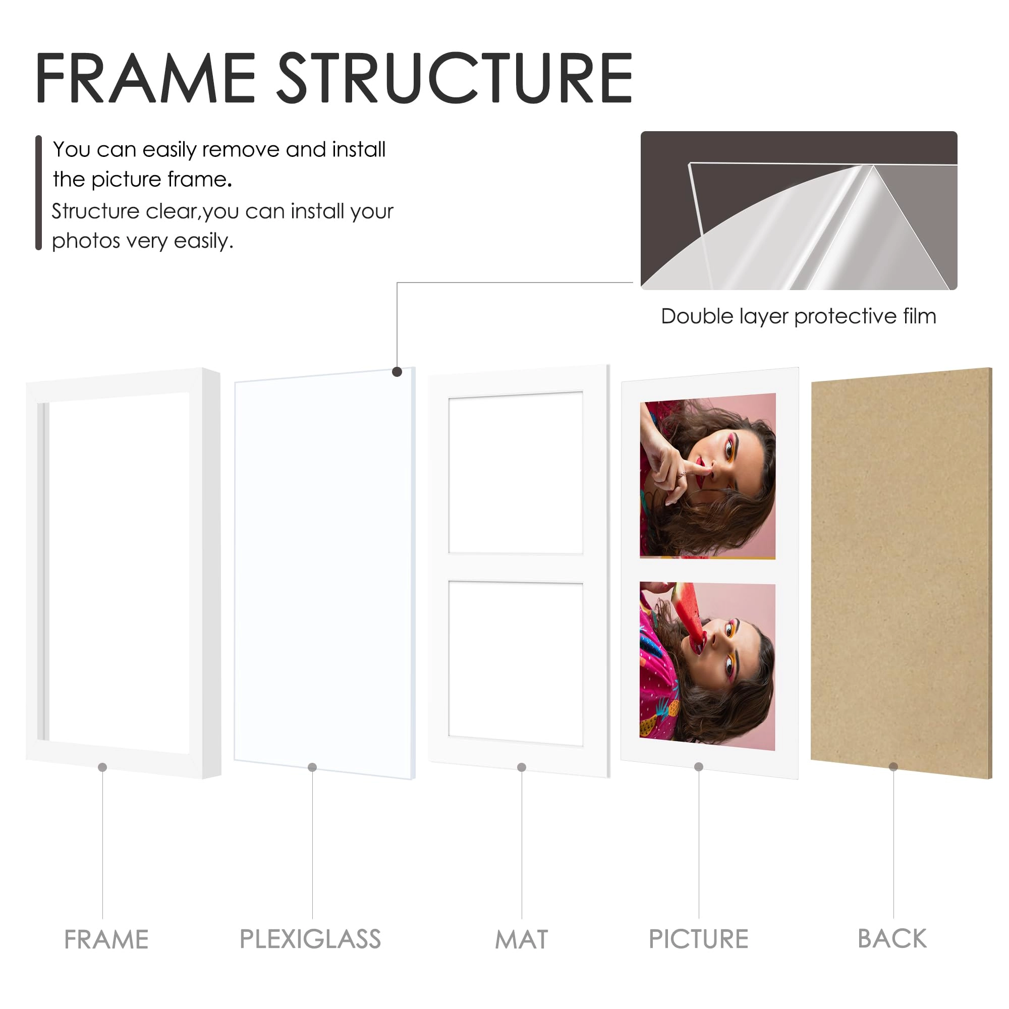 Double 5x7 Picture Frame