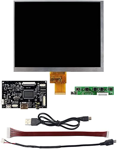 HJ080IA-01E - 8 Inches 1024x768 + VS-TY2660H-V815 - HD-MI LCD Controller Board