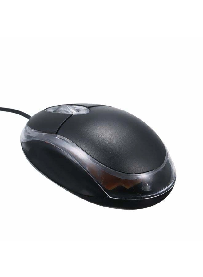 Mini Portable Optical Mouse - Wired