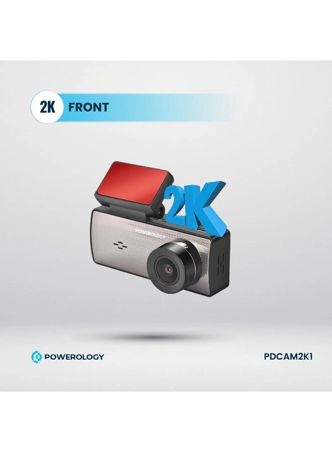 Dual Recording Dash Camera - 2560x1440