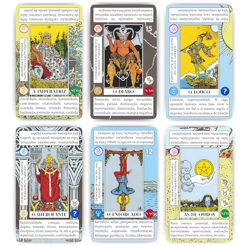 Cartas de Tarô para Iniciantes - 3 months - 8 years