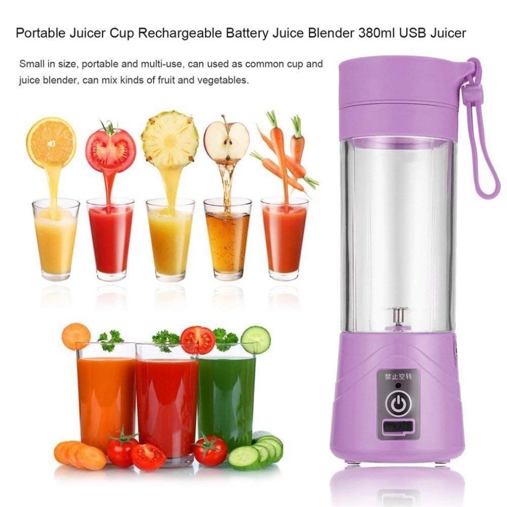 Juice Maker - Portable USB Rechargeable 6 Blades