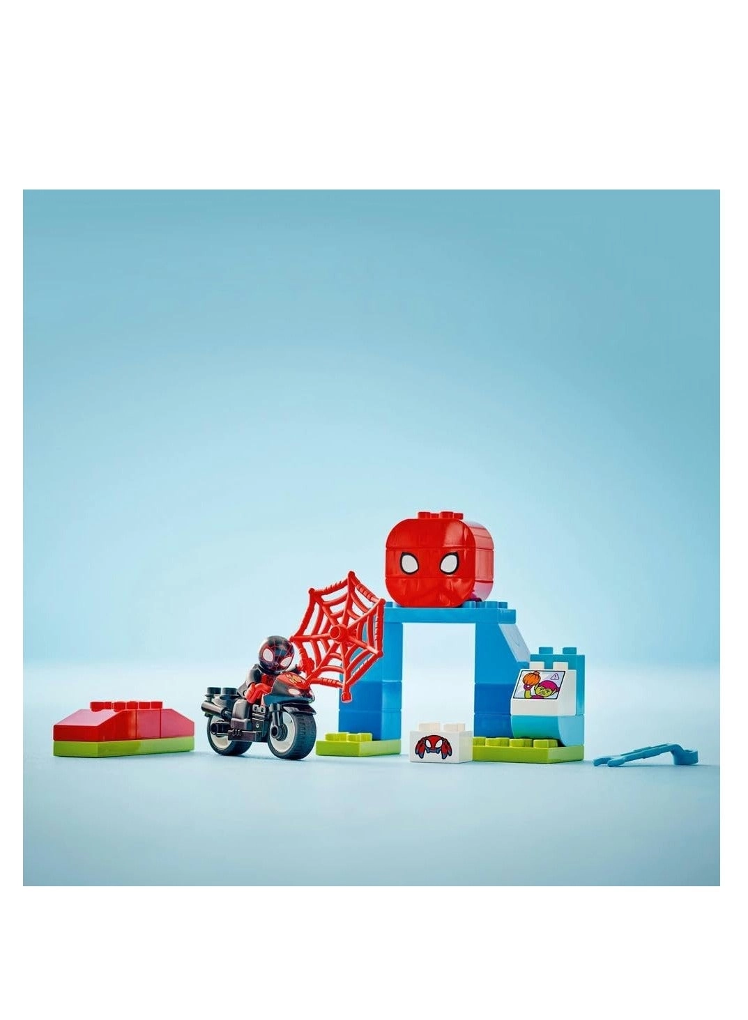 LEGO DUPLO Spins Motorcycle Adventure (10424) - Spider-Man