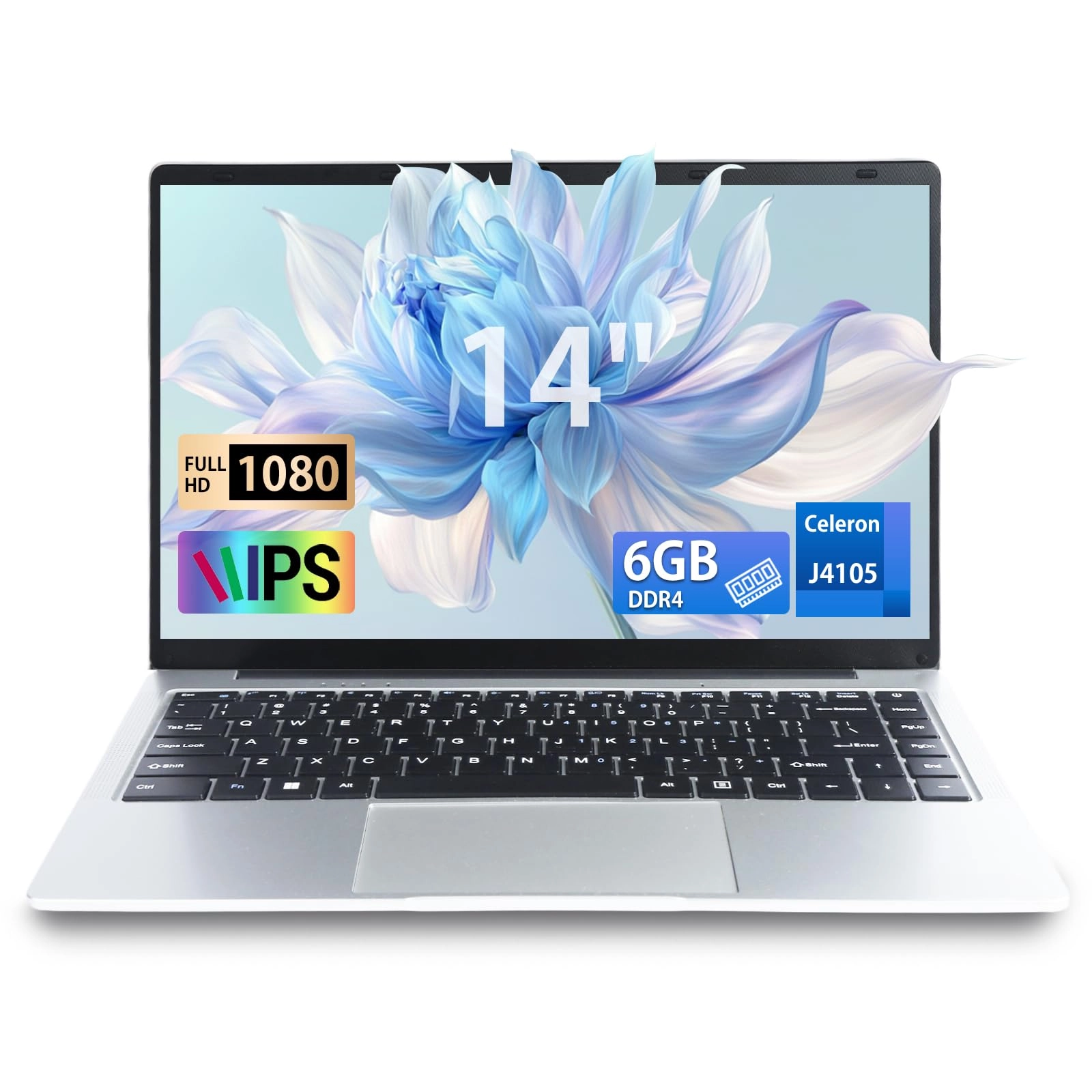UDKED N4120 - 14'' Celeron J4105 8GB DDR4 128GB SSD