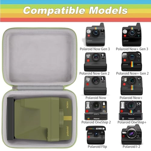 Hard Travel Case - Polaroid I-2, Now+ 2nd Generation I-Type, Originals Now+, OneStep 2, OneStep+ Instant Film Camera