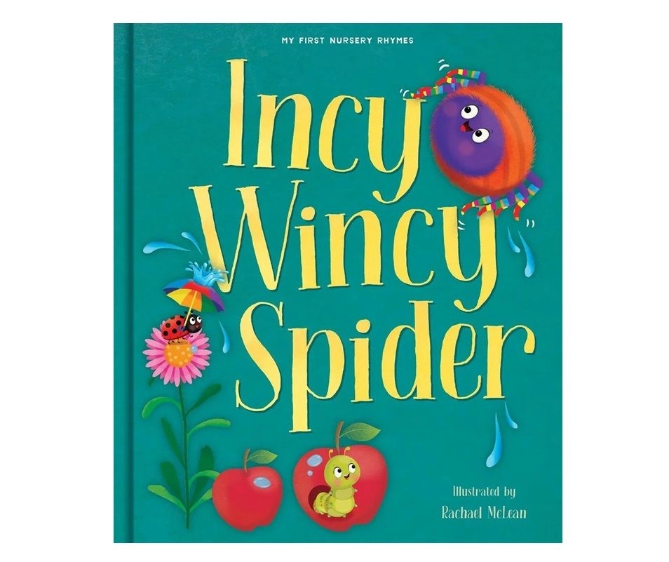 Edu Fun Nursery Rhyme Incy Wincy Spider Book - 2 years+