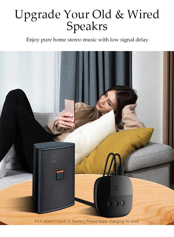 Bluetooth Receiver - Bluetooth 5.2 USB/TF 5V power supply