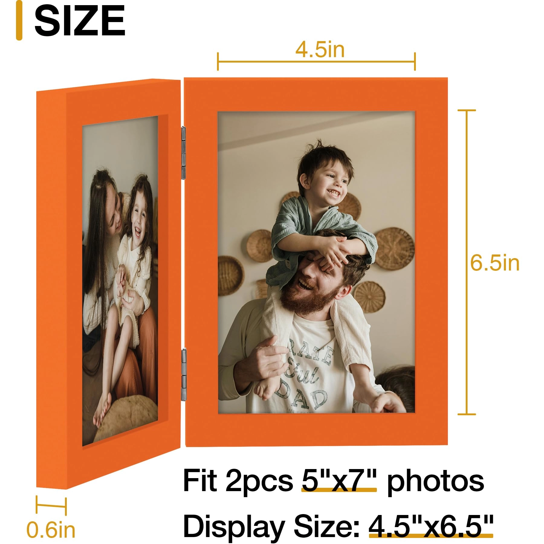 Double Picture Frame - 5x7 2