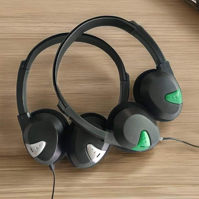 Over-Ear Headphones Wired Headphone 2 Pack