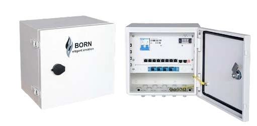 BORN ELEGANT CREATIONS BIQ808PG2F4SC-120W - 10-Port DC52V 10/100/1000Mbps 115W