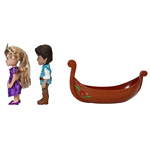 Rapunzel Petite Doll + Flynn Petite Doll + Gondola Petite Doll