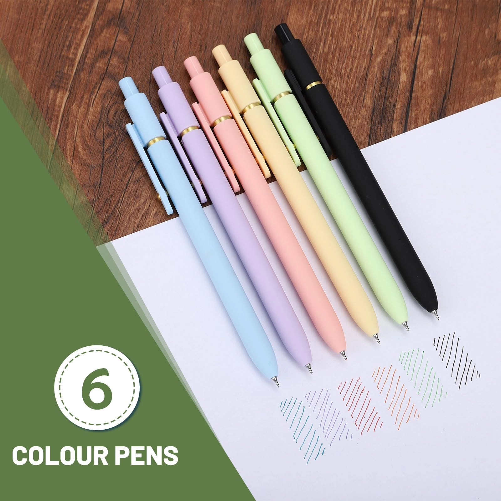 Gel Pen - 12 Pcs 0.5mm