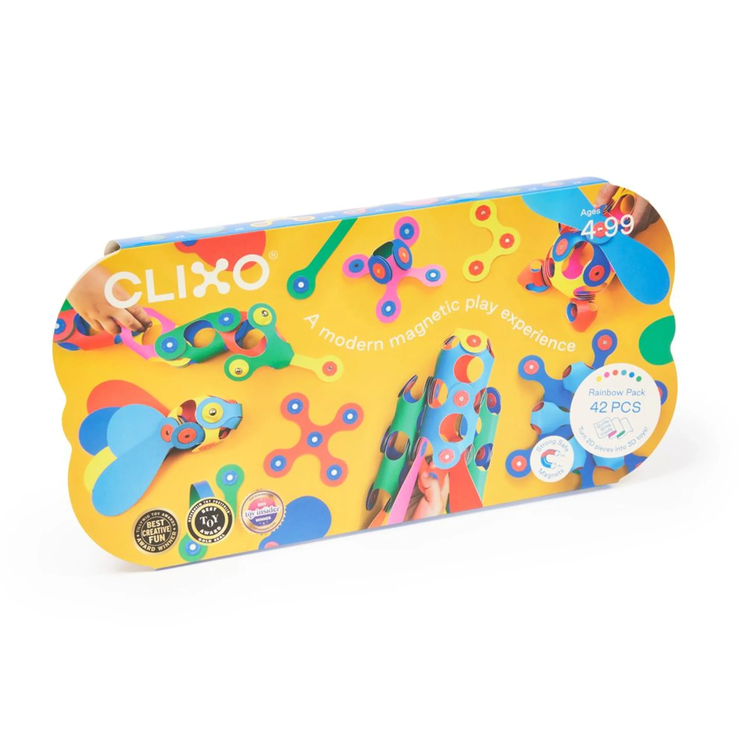 Clixo Magnetic Building Toy Set - 42 pcs