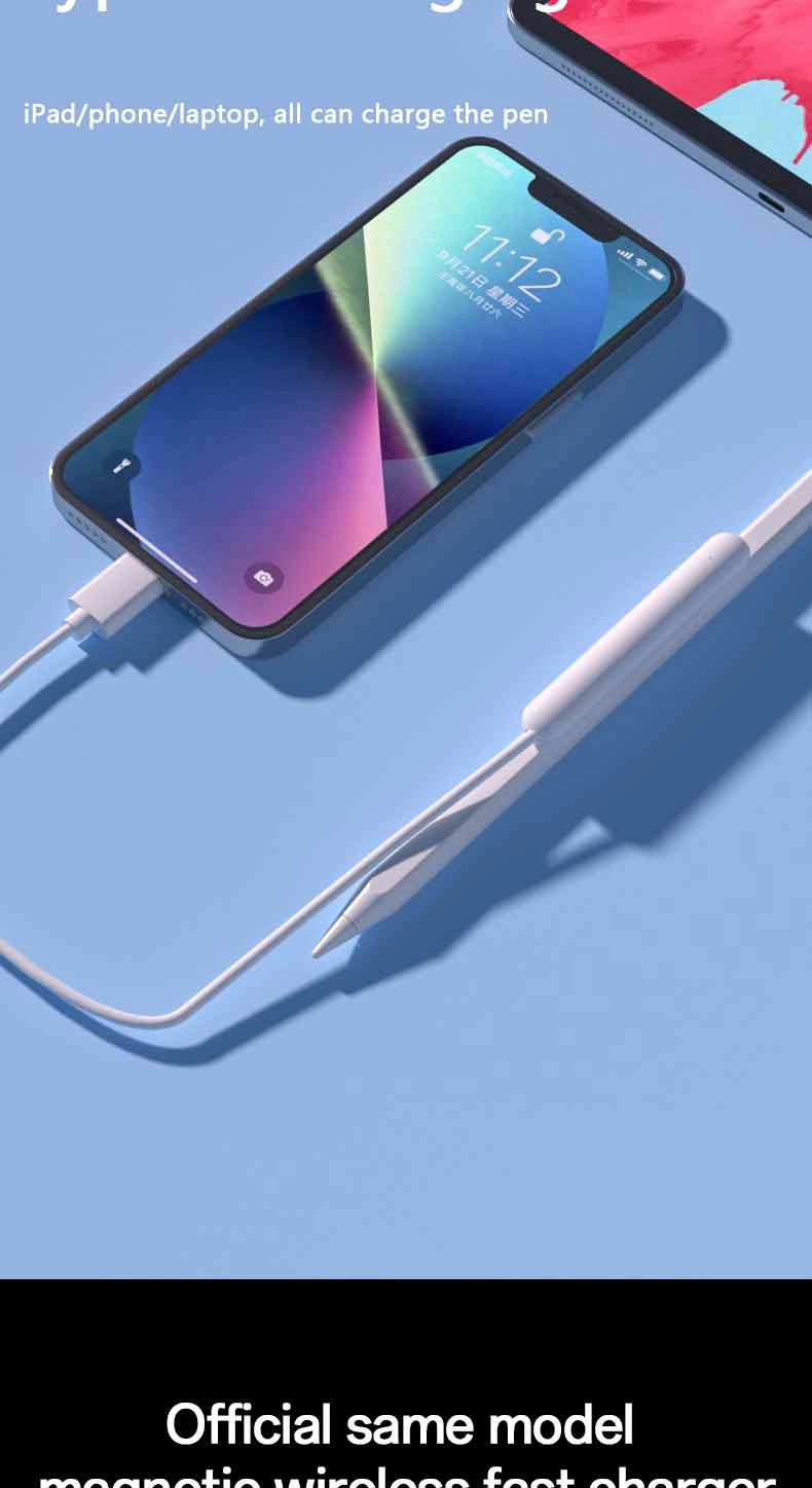 Palm Rejection Magnetic iPad Pencil