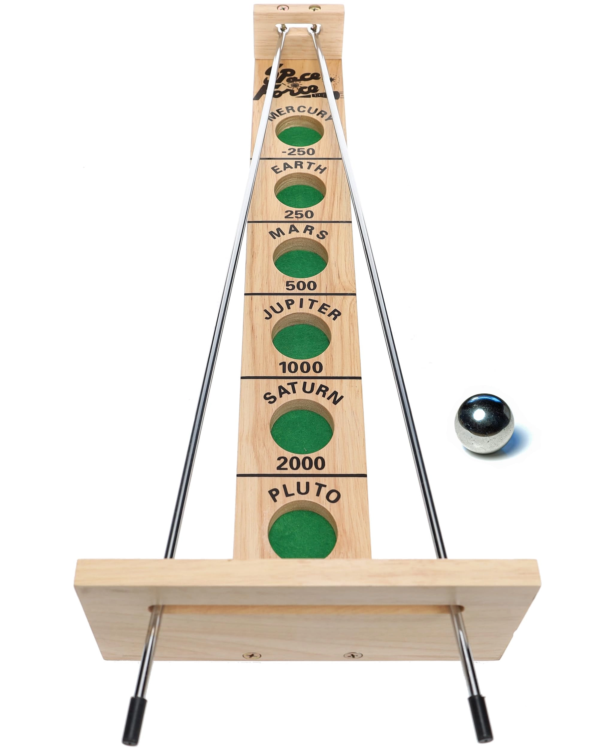 WE Games Wooden Shoot the Moon Game - Kid 2 pieces