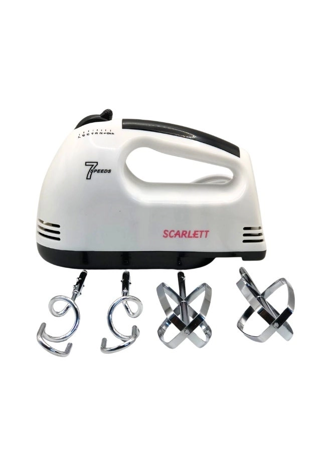 Super 7 Speed Hand Mixer - 200W