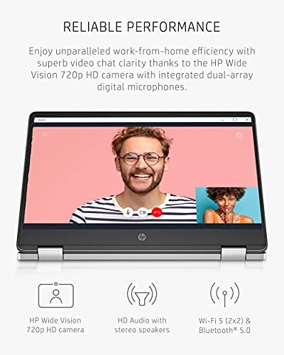 Chromebook x360 14a 14a-ca0023nr - 14'' Pentium Silver N5030 4GB DDR4 64GB eMMC