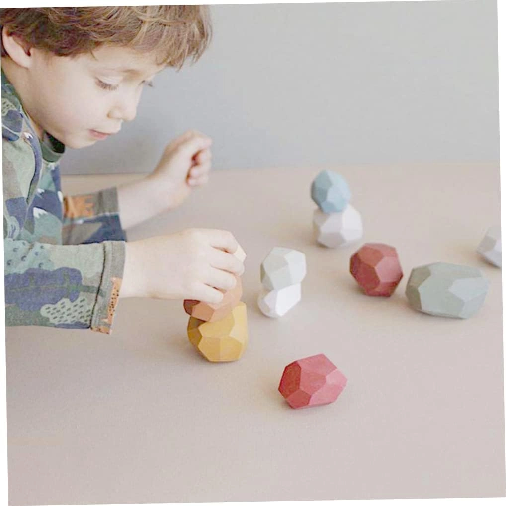 Wooden Stone Toy - 2-5 years 21 pieces