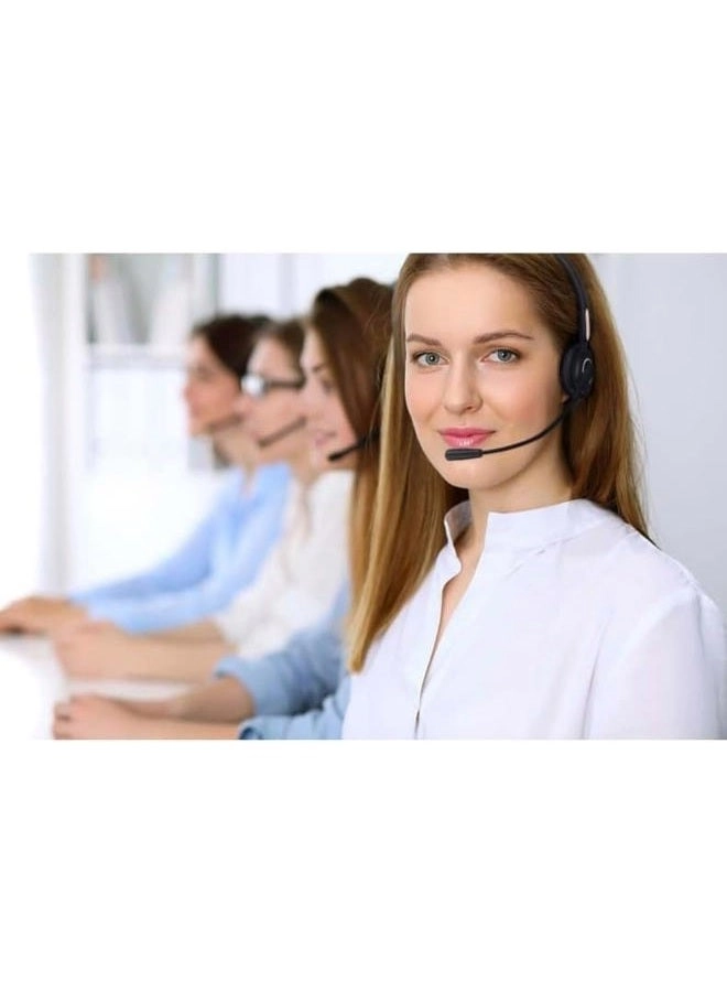 DA-80 - USB Audio Adapter for Plantronics QD Headsets - Mute and Volume Controls