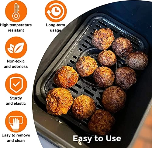 Air Fryer Grill Pan - Stainless Steel 2 Packs