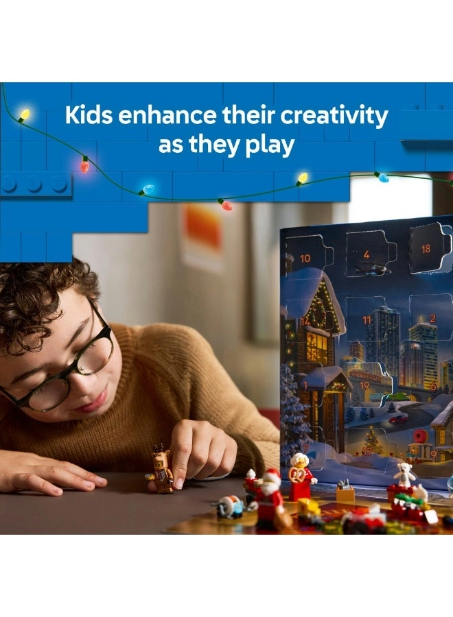 City Advent Calendar 2025 (60475) - 24 Surprises 5+ Years