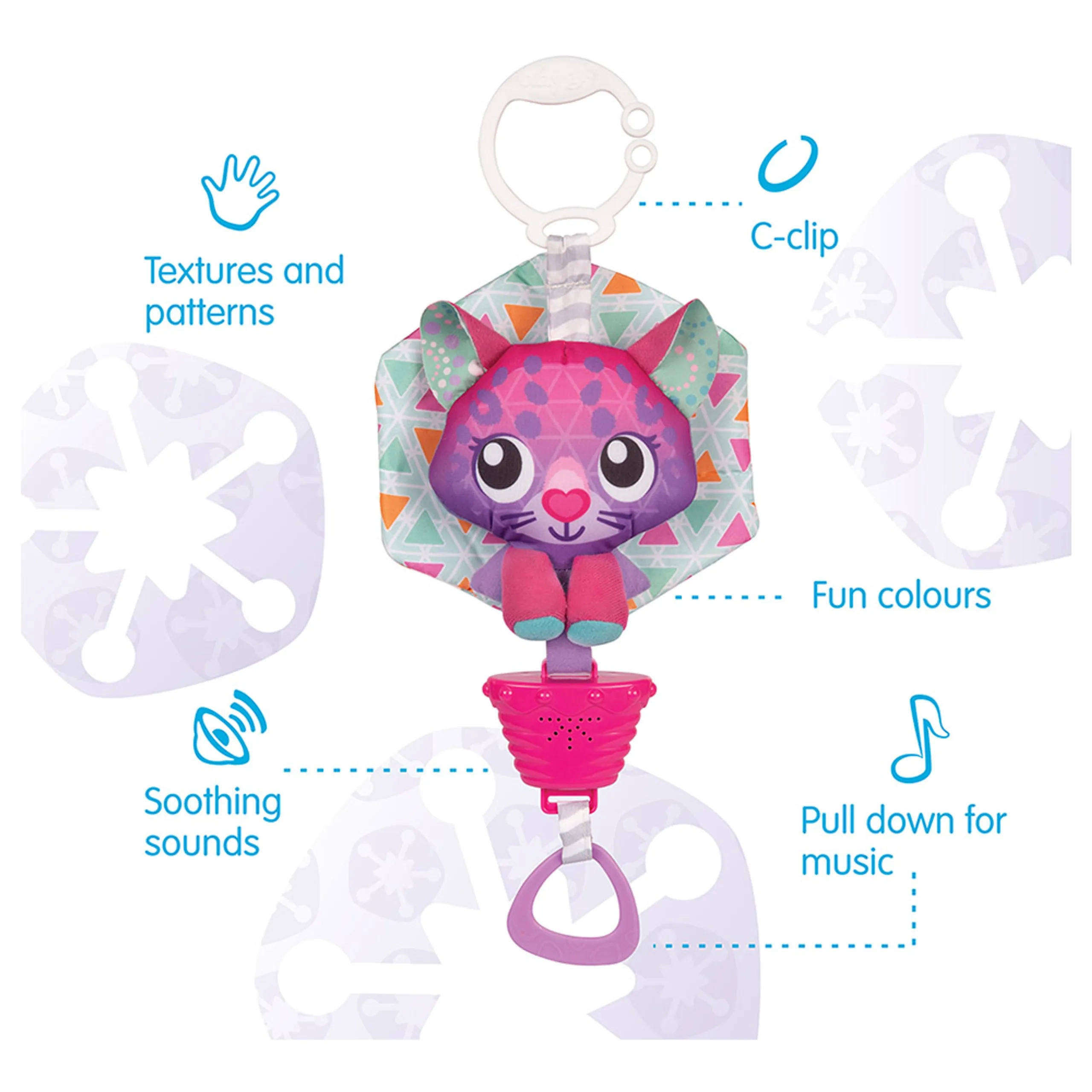 Polar Pals Musical Pullstring Cat - 0 month(s)