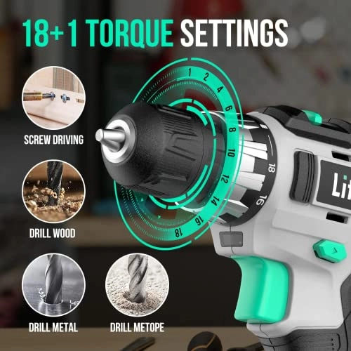 Cordless Drill Driver - 10000 mAh