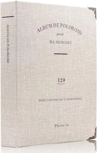 Instax Mini 120 Pockets PU Leather Photo Album