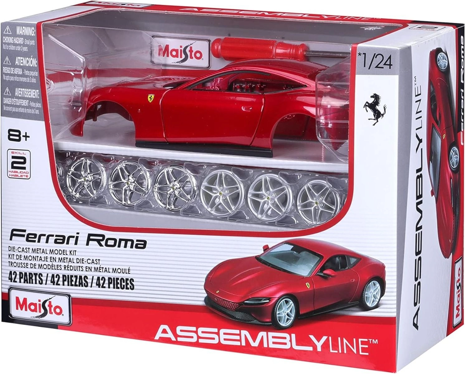 Al-Ferrari Roma - Model Kit (FGI-39139) - 1:24