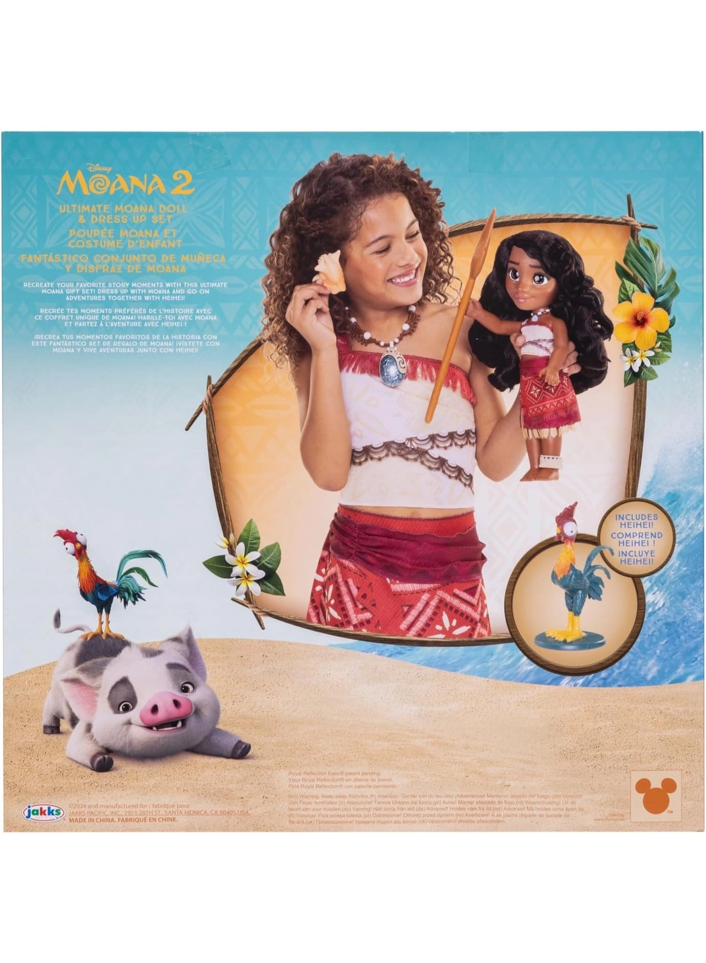Moana Doll + Dress Up Set - Ages 36+
