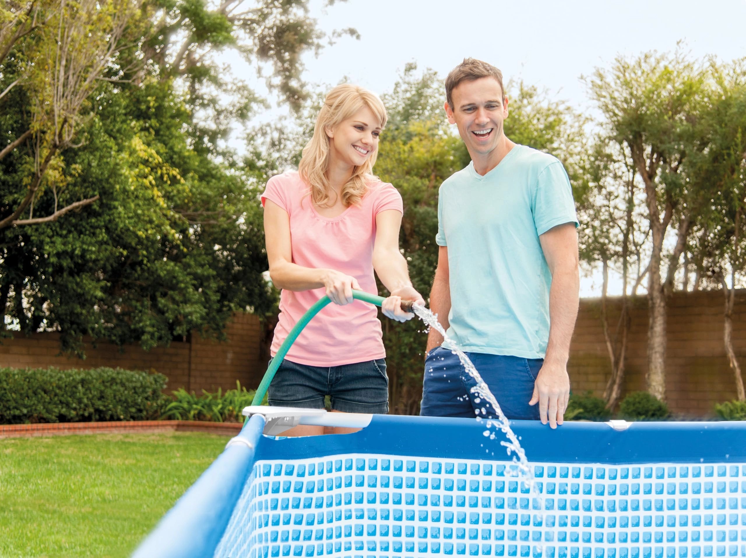 Rectangular Frame Pool Set - 7.1 Cubic Metres