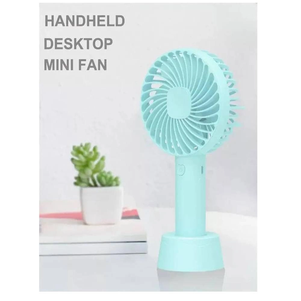 Handheld Fan - 3 Speeds USB Rechargeable