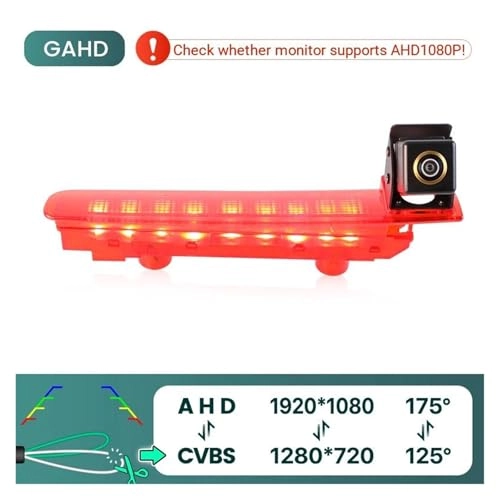 GAF-LS8008 - Top Starlight Night Vision Wire AHD 1080P or 720P