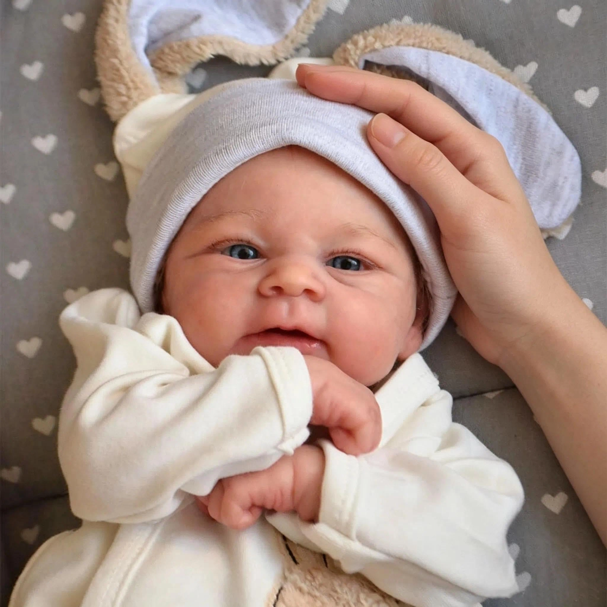 Zero Pam Reborn Baby Doll - 43 cm Vinyl Silicone