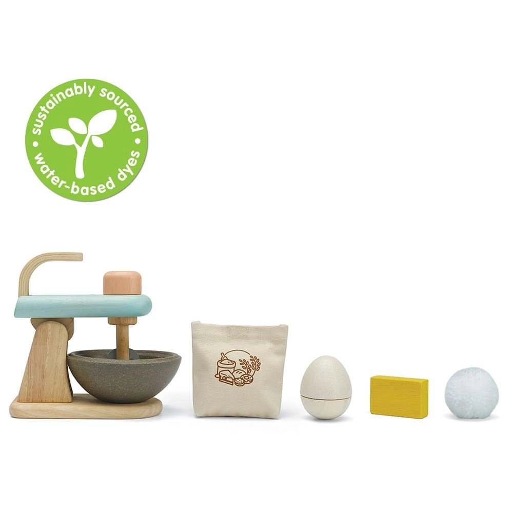 Stand Mixer Set - Wood (3624)