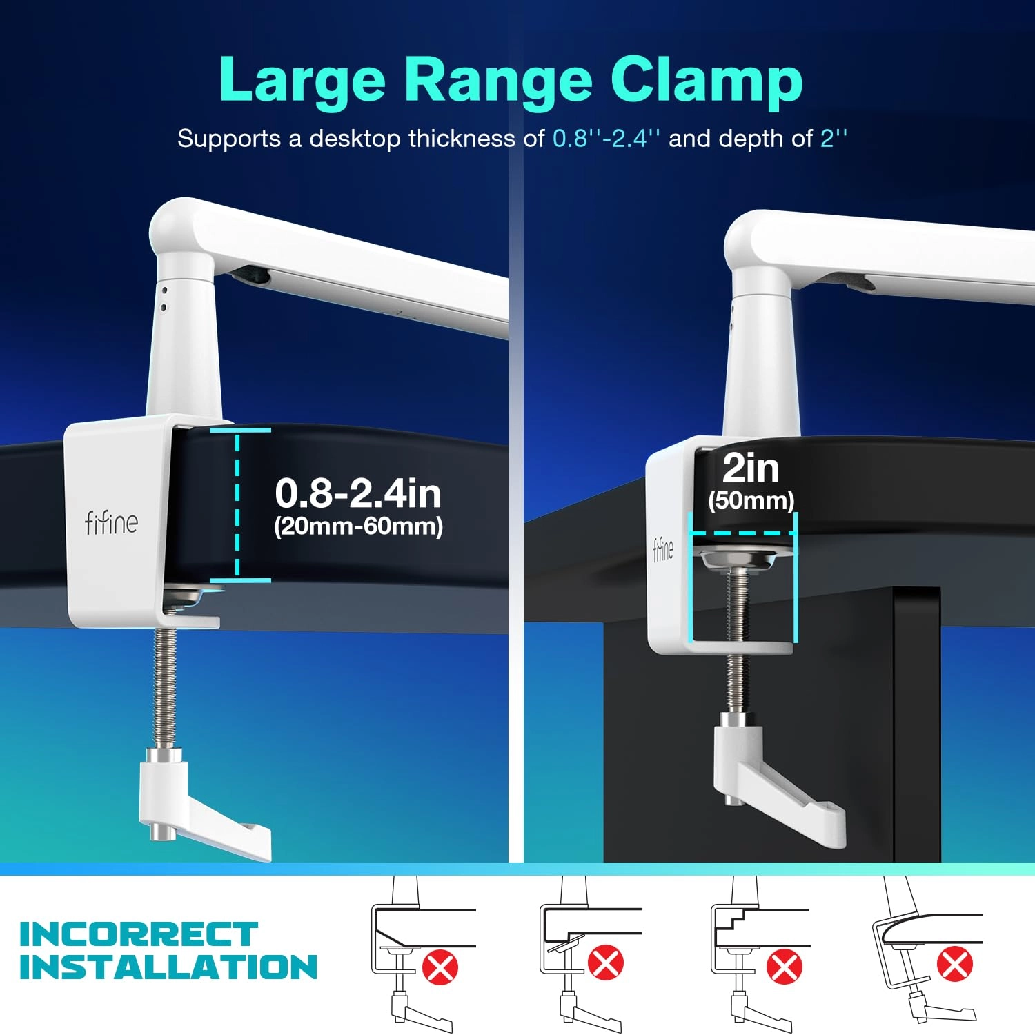 BM88 - Low Profile Adjustable Boom Arm