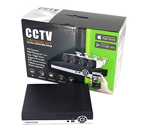 4CH 1080N AHD DVR + 1080P Bullet Camera - 4PCS + Hard Disk - 1TB