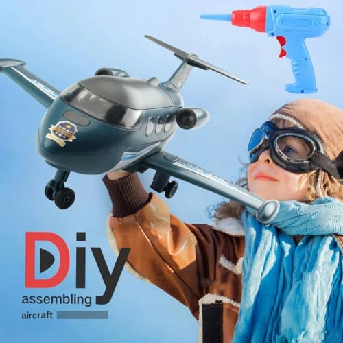 Electric Drill Airplane Model - 6 years+
